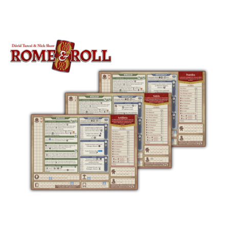 Rome & Roll - Extension Personnages