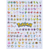 Ravensburger - Puzzle 500 p - Pokédex première génération - Pokémon