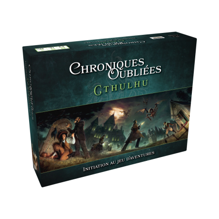 Chroniques Oubliées : boîte d’initiation Cthulhu