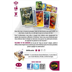 jeu : Welcome to the Dungeon - Iello - Mini Games éditeur : Iello