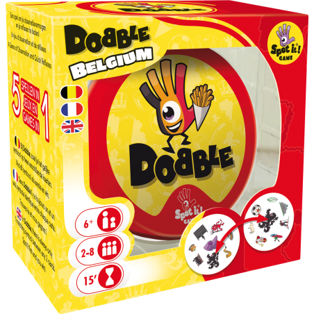 jeu : Dobble - Belgium éditeur : Zygomatic jeu : Dobble - Belgium éditeur : Zygomatic