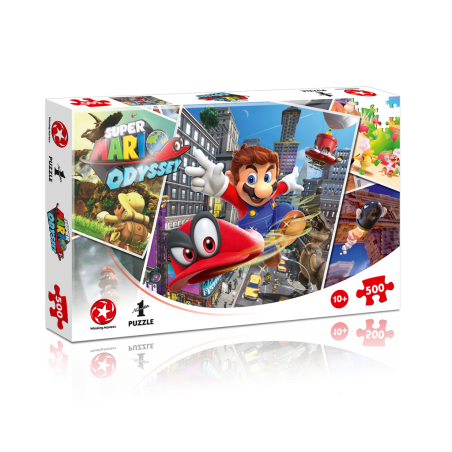 Puzzle Super Mario Odyssey World Traveler - 500 pcs éditeur : Winning Moves Puzzle Super Mario Odyssey World Traveler - 500 pcs éditeur : Winning Moves