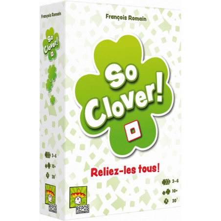 jeu : So Clover ! éditeur : Repos Production jeu : So Clover ! éditeur : Repos Production