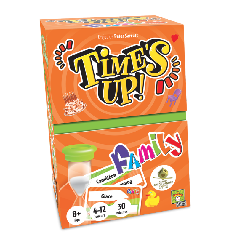 version française jeu : Time's Up! : Family 2 (Version Orange) éditeur : Repos Production