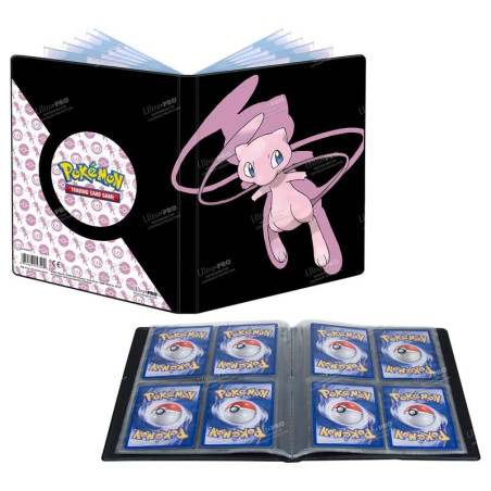 UP - 4-Pocket Portfolio - Pokémon (Mew) Portfolio 4 pochettes marque : Ultra Pro UP - 4-Pocket Portfolio - Pokémon (Mew) Portfolio 4 pochettes marque : Ultra Pro