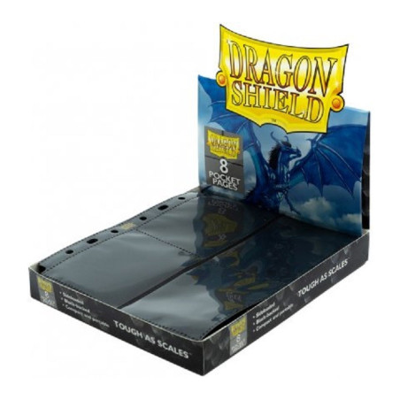 Marque : Dragon Shield 8-Pocket pages - Clear (50 Pages) Conçu pour les cartes de taille standard Side loading Marque : Dragon Shield 8-Pocket pages - Clear (50 Pages) Conçu pour les cartes de taille standard Side loading