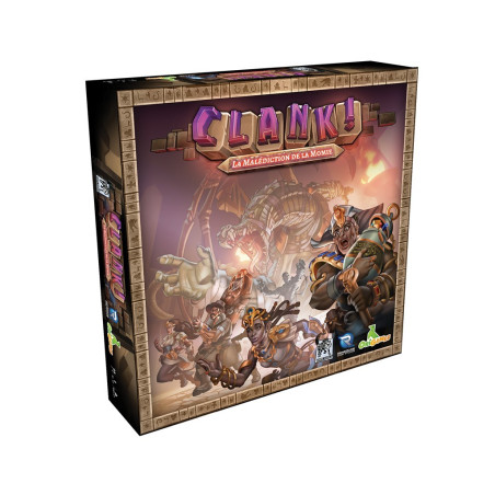 jeu : Clank! - La Malédiction de la Momie éditeur : Renegade version française jeu : Clank! - La Malédiction de la Momie éditeur : Renegade version française