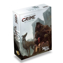 jeu : Chronicles of Crime Millenium - 1400 éditeur : Lucky Duck Games version française