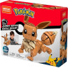 licence : Pokémon produit : Évoli Géant 30cm marque : Mega Construx Mattel à partir de 8ans