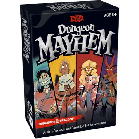 jeu : D&D Dungeon Mayhem éditeur : Wizards of the Coast version française jeu : D&D Dungeon Mayhem éditeur : Wizards of the Coast version française
