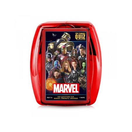 jeu : Top Trumps - Quiz Marvel Cinematic Universe éditeur : Winning Moves version française jeu : Top Trumps - Quiz Marvel Cinematic Universe éditeur : Winning Moves version française