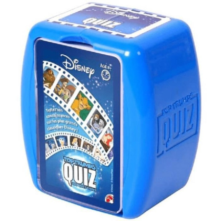 jeu : Top Trumps - Quiz Disney éditeur : Winning Moves version française jeu : Top Trumps - Quiz Disney éditeur : Winning Moves version française