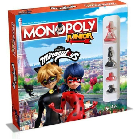 jeu : Monopoly Junior Miraculous éditeur : Winning Moves version française