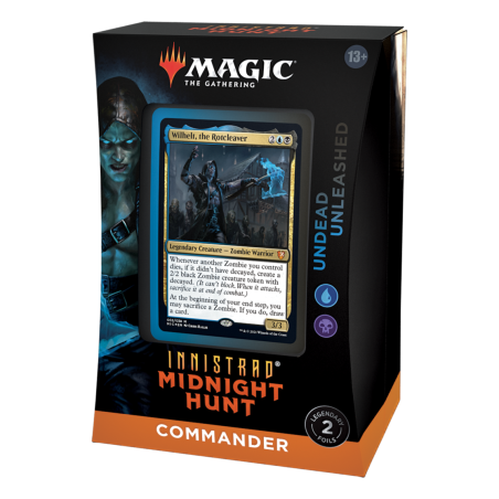 MTG - Innistrad: Midnight Hunt Commander Deck ( Undead Unleashed ) TCG : Magic: The Gathering MTG - Innistrad: Midnight Hunt Commander Deck ( Undead Unleashed ) TCG : Magic: The Gathering