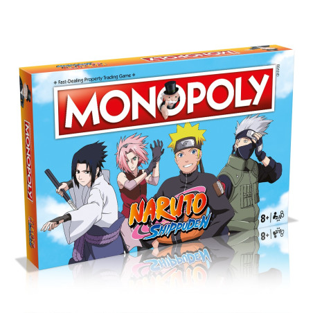 jeu : Monopoly Naruto Shippuden éditeur : Winning Moves version française jeu : Monopoly Naruto Shippuden éditeur : Winning Moves version française