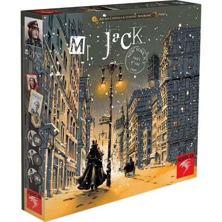 jeu : Mr. Jack - New York - Édition Révisée éditeur : Hurrican version française jeu : Mr. Jack - New York - Édition Révisée éditeur : Hurrican version française