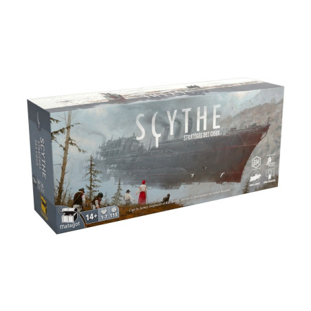 jeu : Scythe - Extension Stratèges des cieux éditeur : Matagot version française jeu : Scythe - Extension Stratèges des cieux éditeur : Matagot version française