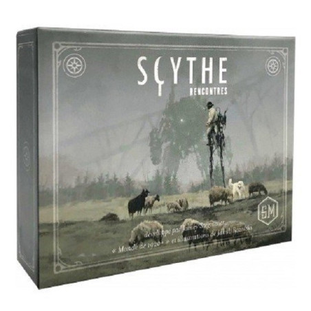jeu : Scythe - Extension Rencontres éditeur : Matagot version française jeu : Scythe - Extension Rencontres éditeur : Matagot version française