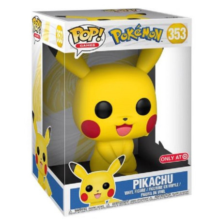 License : Pokémon Produit : Super Sized POP! Vinyl figurine Pikachu (353) 25 cm Marque : Funko License : Pokémon Produit : Super Sized POP! Vinyl figurine Pikachu (353) 25 cm Marque : Funko
