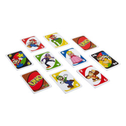 jeu : UNO - Super Mario jeu de cartes éditeur : Mattel Games version multilingue