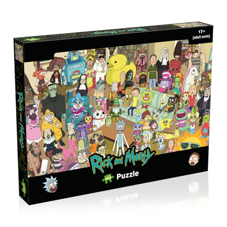 Puzzle : Rick & Morty Total Rickall - 1000 pcs éditeur : Winning Moves Puzzle : Rick & Morty Total Rickall - 1000 pcs éditeur : Winning Moves