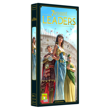 jeu : 7 Wonders V2 - Extension Leaders éditeur : Repos Production version française