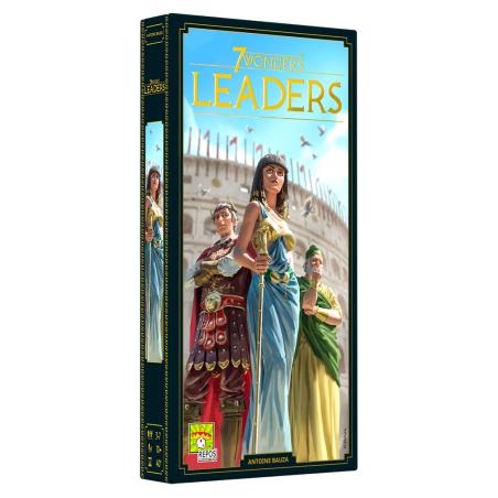 jeu : 7 Wonders V2 - Extension Leaders éditeur : Repos Production version française jeu : 7 Wonders V2 - Extension Leaders éditeur : Repos Production version française