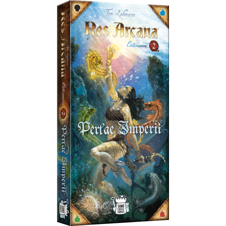 jeu : Res Arcana : Extension Perlae Imperii éditeur : Sand Castle Games Version française jeu : Res Arcana : Extension Perlae Imperii éditeur : Sand Castle Games Version française