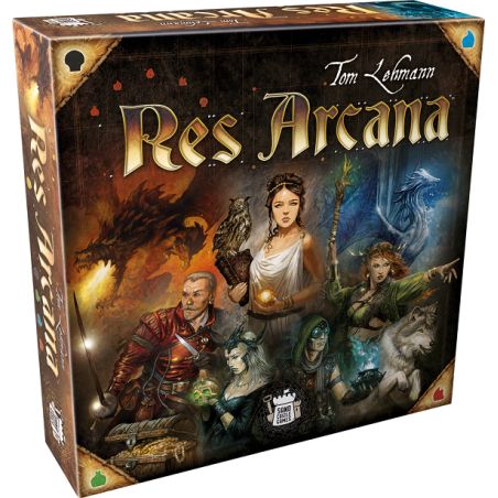 jeu : Res Arcana éditeur : Sand Castle Games Version française jeu : Res Arcana éditeur : Sand Castle Games Version française