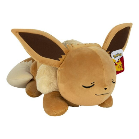 License : Pokémon Produit : Peluche Évoli Dormant 45 cm Marque : Boti License : Pokémon Produit : Peluche Évoli Dormant 45 cm Marque : Boti