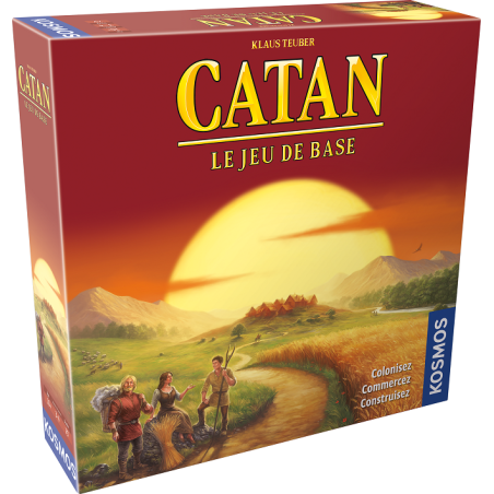 jeu : Catan - Le Jeu de Base éditeur : Kosmos version française jeu : Catan - Le Jeu de Base éditeur : Kosmos version française