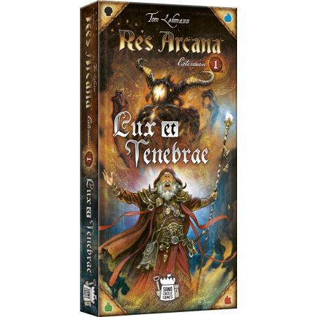 jeu : Res Arcana - Extension Lux Et Tenebrae éditeur : Sand Castle Games Version française jeu : Res Arcana - Extension Lux Et Tenebrae éditeur : Sand Castle Games Version française