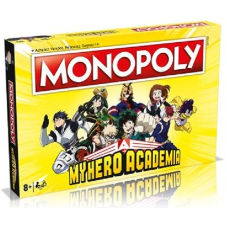 Monopoly My Hero Academia éditeur : Winning Moves version française Monopoly My Hero Academia éditeur : Winning Moves version française