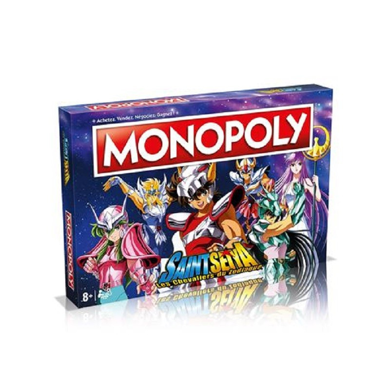 jeu : Monopoly Saint Seiya éditeur : Winning Moves version française