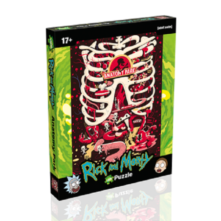 Puzzle : Rick & Morty Anatomy Park - 1000 Pcs éditeur : Winning Moves Puzzle : Rick & Morty Anatomy Park - 1000 Pcs éditeur : Winning Moves