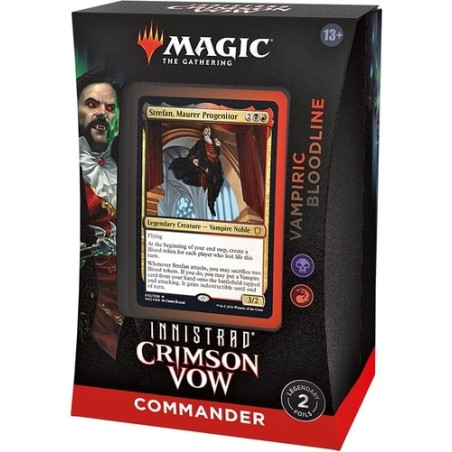MTG - Innistrad: Crimson Vow Commander Deck ( Vampiric Bloodline ) ENG
