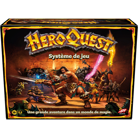 jeu : HeroQuest éditeur : Hasbro version française jeu : HeroQuest éditeur : Hasbro version française