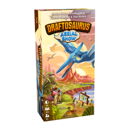 jeu : Draftosaurus - Ext. Aerial Show éditeur : Ankama version française jeu : Draftosaurus - Ext. Aerial Show éditeur : Ankama version française