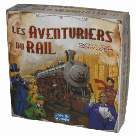 jeu : Les Aventuriers du Rail éditeur : Days of Wonder version française jeu : Les Aventuriers du Rail éditeur : Days of Wonder version française