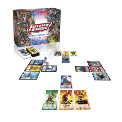 jeu : Justice League - Ultimate Battle Cards éditeur : Topi Games version française