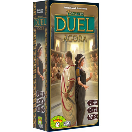 jeu : 7 Wonders Duel - Ext. Agora éditeur : Repos Production version française jeu : 7 Wonders Duel - Ext. Agora éditeur : Repos Production version française