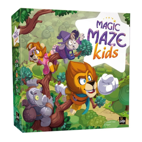 jeu : Magic Maze Kids éditeur : Sit-Down! version française jeu : Magic Maze Kids éditeur : Sit-Down! version française