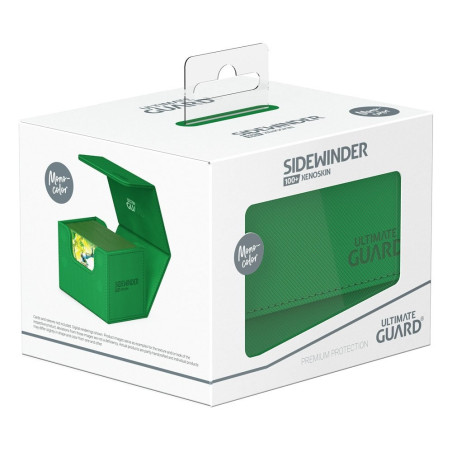 produit : Sidewinder 100+ XenoSkin Monocolor Vert marque : Ultimate Guard produit : Sidewinder 100+ XenoSkin Monocolor Vert marque : Ultimate Guard