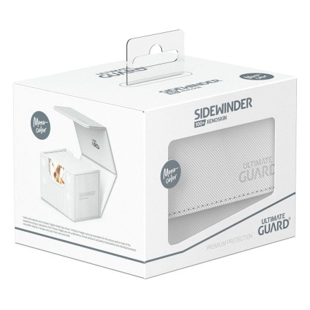 produit : Sidewinder 100+ XenoSkin Monocolor Blanc marque : Ultimate Guard produit : Sidewinder 100+ XenoSkin Monocolor Blanc marque : Ultimate Guard