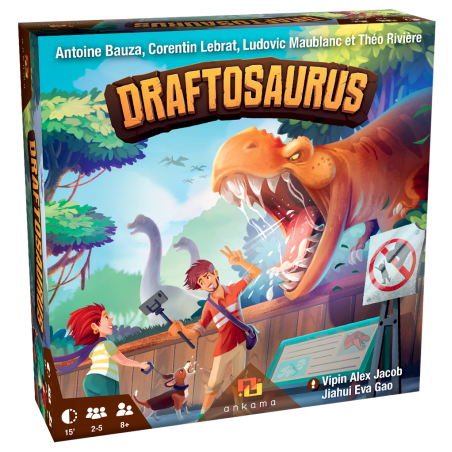 jeu : Draftosaurus éditeur : Ankama version française jeu : Draftosaurus éditeur : Ankama version française