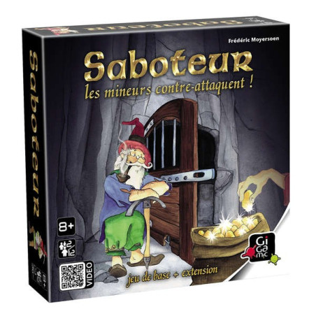 jeu : Saboteur II - Les mineurs contre-attaquent ! éditeur : Gigamic version française jeu : Saboteur II - Les mineurs contre-attaquent ! éditeur : Gigamic version française