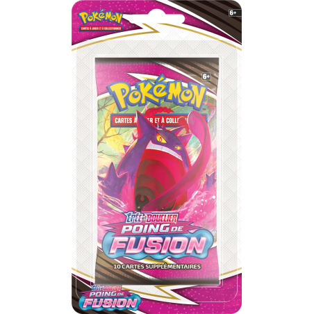 Pokémon - Poing de Fusion (EB08) - Blister 3 boosters FR éditeur : Pokémon Company International version française Pokémon - Poing de Fusion (EB08) - Blister 3 boosters FR éditeur : Pokémon Company International version française