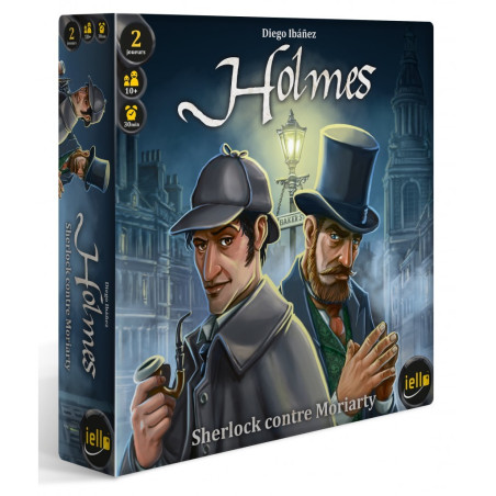 jeu : Holmes - Sherlock contre Moriarty éditeur : Iello version française jeu : Holmes - Sherlock contre Moriarty éditeur : Iello version française