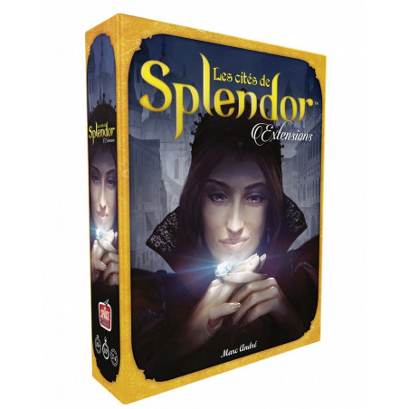 jeu : Splendor - Ext. Les Cités de Splendor éditeur : Space Cowboys version française jeu : Splendor - Ext. Les Cités de Splendor éditeur : Space Cowboys version française