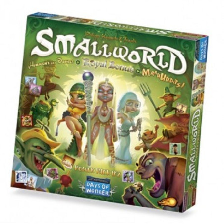 Small World - Pack 2- Honneur aux Dames, Maudits, Royal Bonus